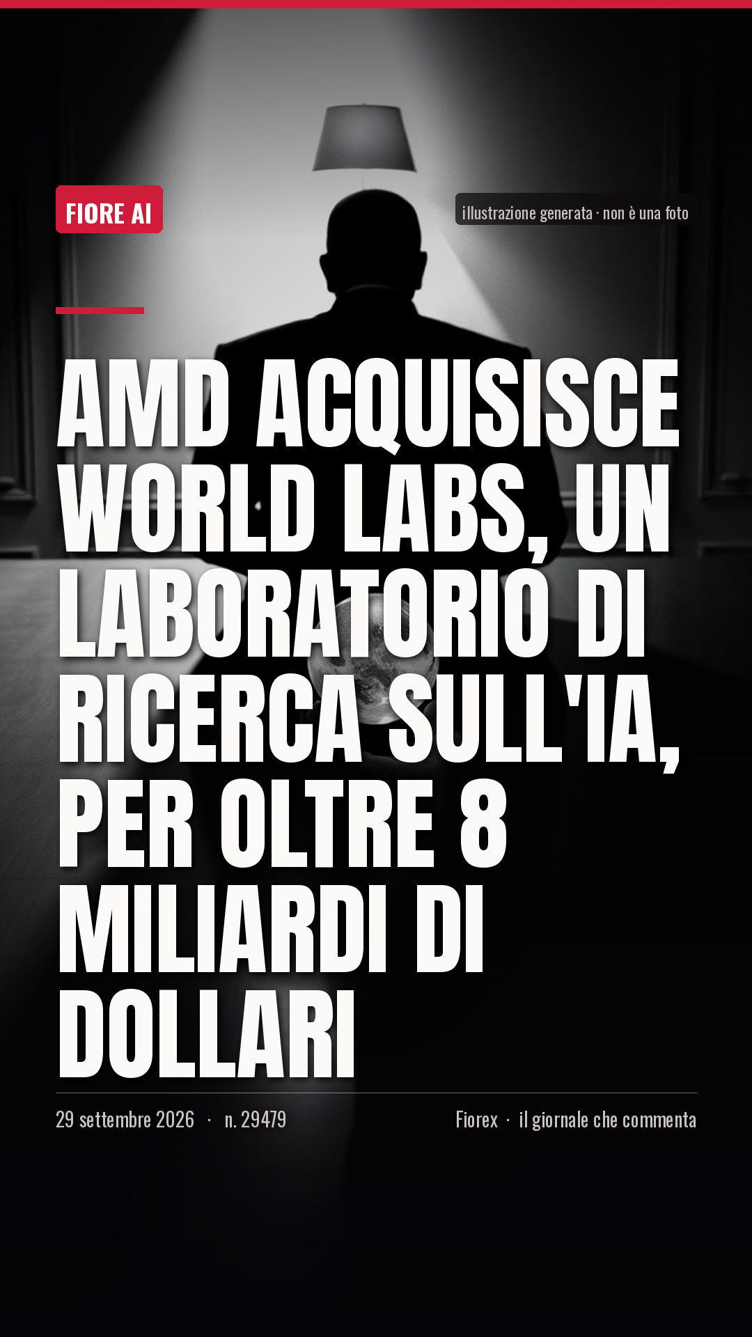La cartolina verticale del pezzo, per le storie