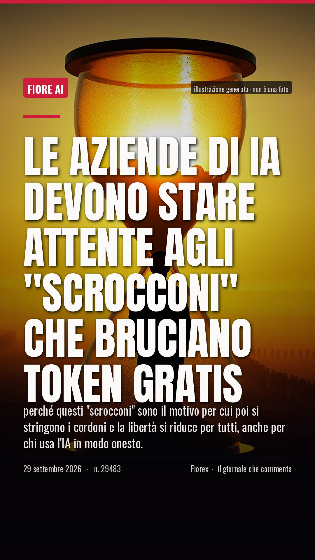 La cartolina verticale del pezzo, per le storie