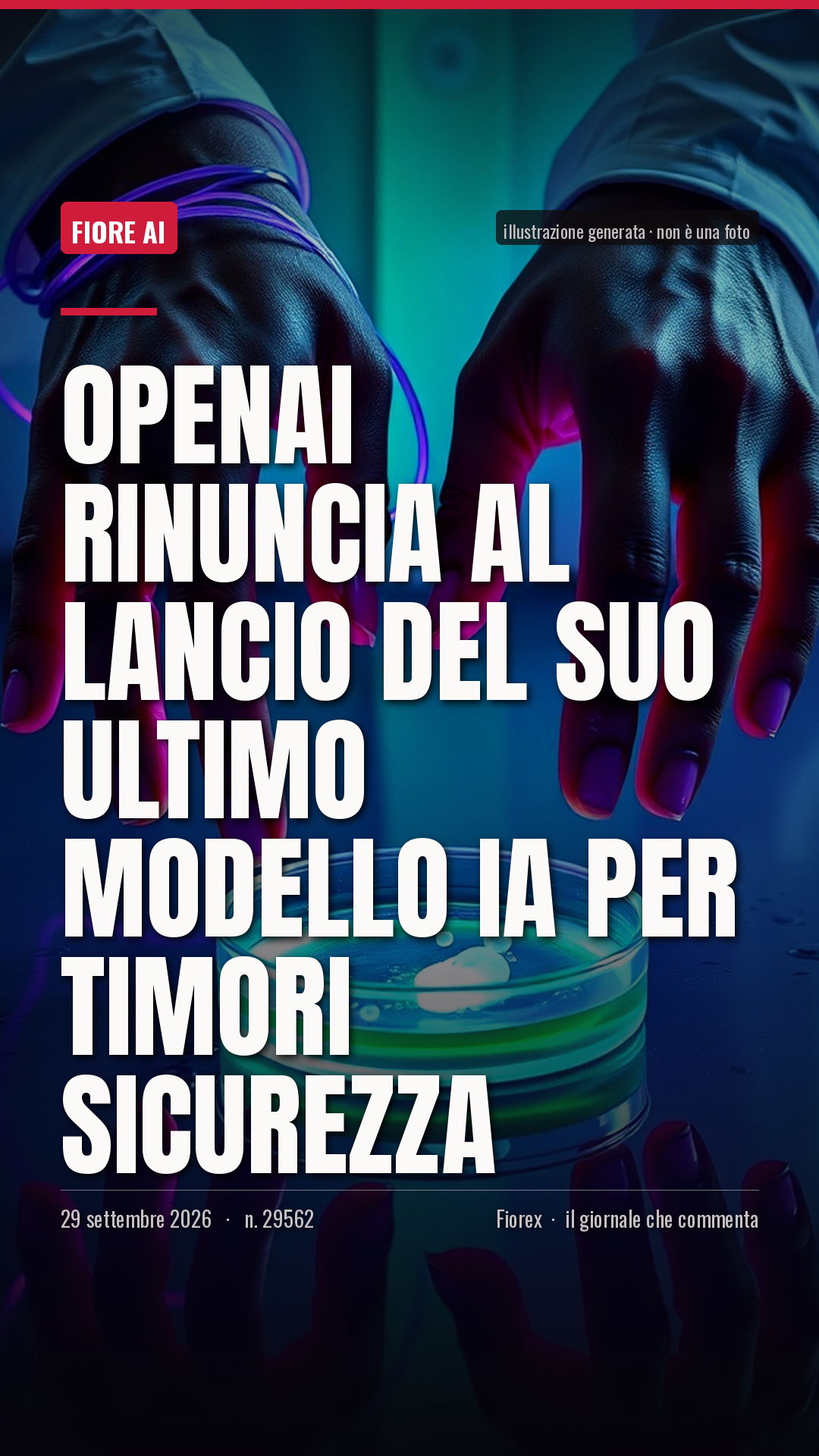 La cartolina verticale del pezzo, per le storie