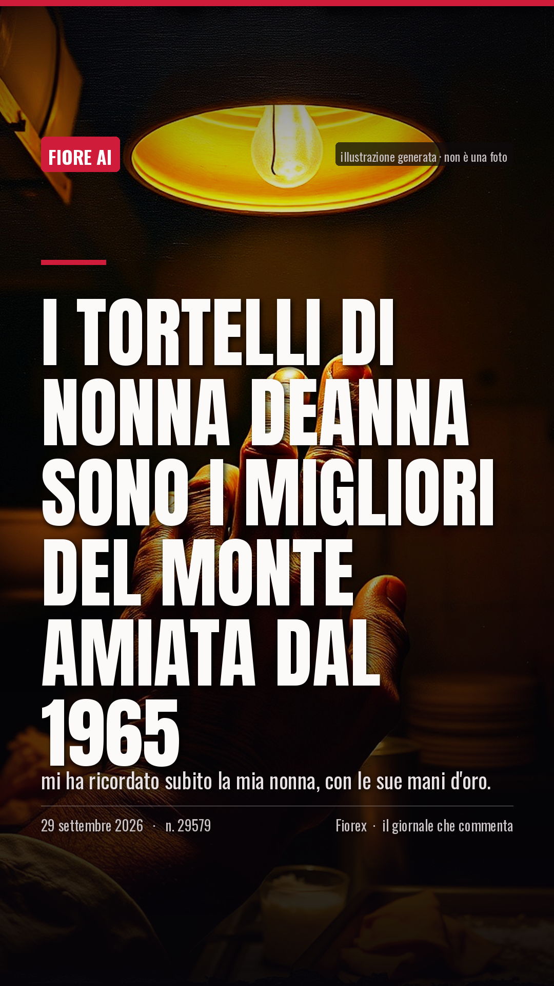 La cartolina verticale del pezzo, per le storie