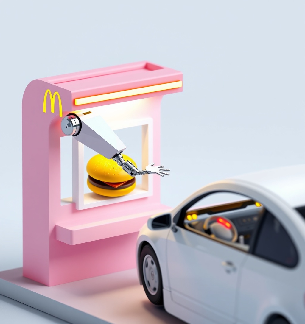 Illustrazione generata per il pezzo: McDonald's riporta in auge la colazione tutto il giorno in Australia dopo cinque anni