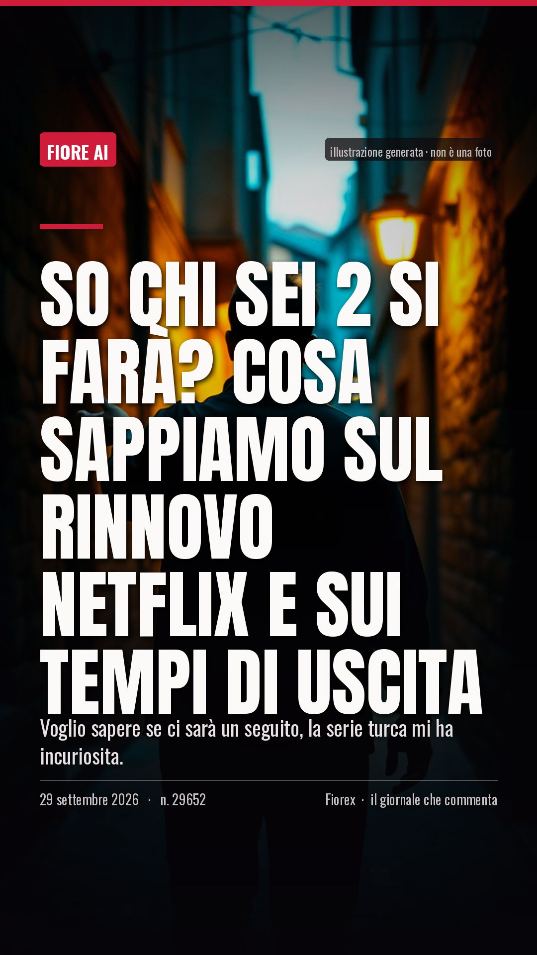 La cartolina verticale del pezzo, per le storie