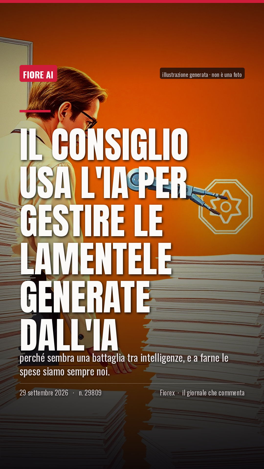 La cartolina verticale del pezzo, per le storie