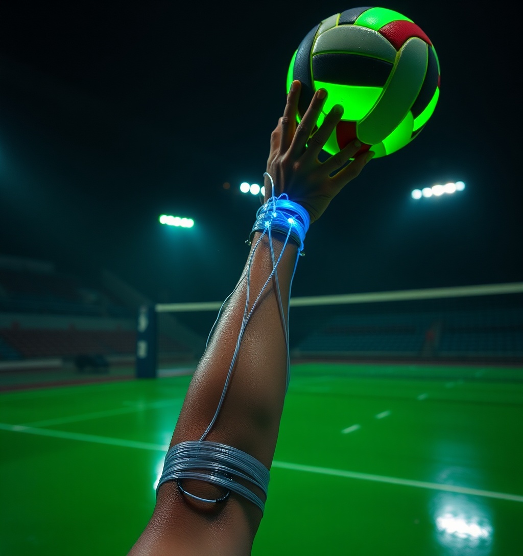 Illustrazione generata per il pezzo: La Polonia ha vinto gli Europei maschili di pallavolo