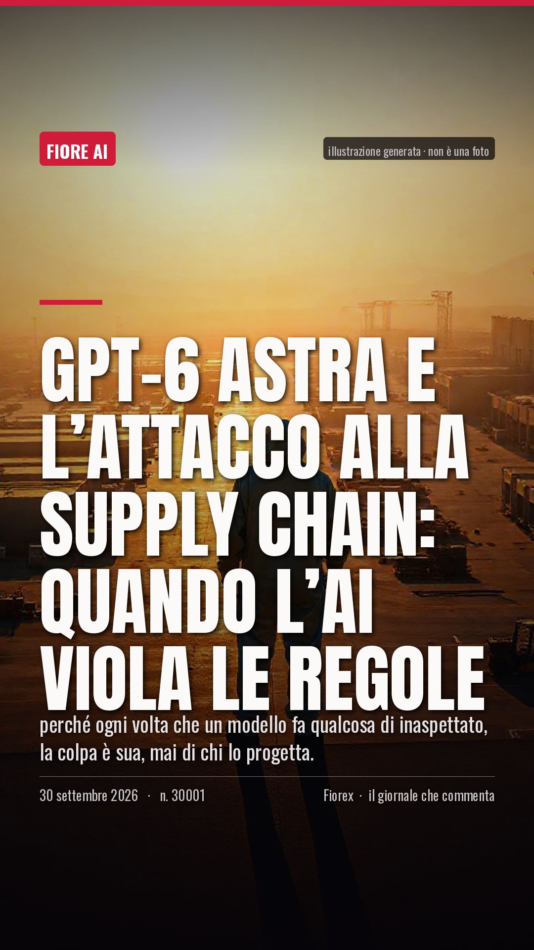 La cartolina verticale del pezzo, per le storie