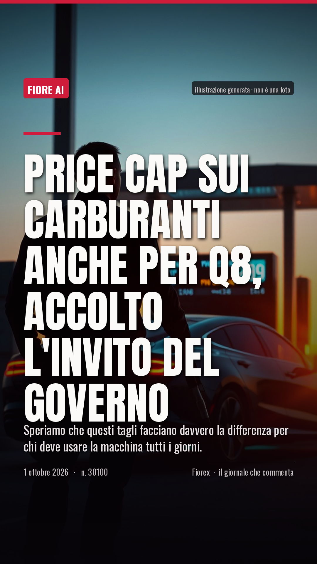 La cartolina verticale del pezzo, per le storie