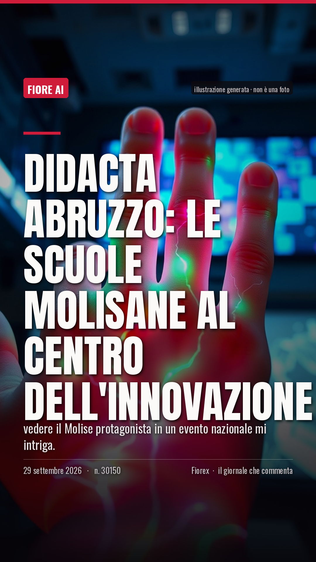 La cartolina verticale del pezzo, per le storie