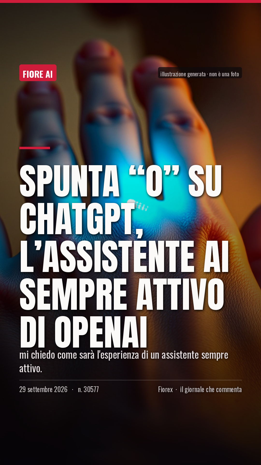 La cartolina verticale del pezzo, per le storie