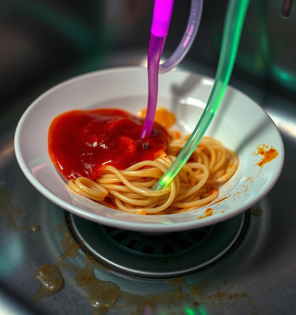 Illustrazione generata per il pezzo: Un miliardo di pasti sprecati ogni giorno nel mondo