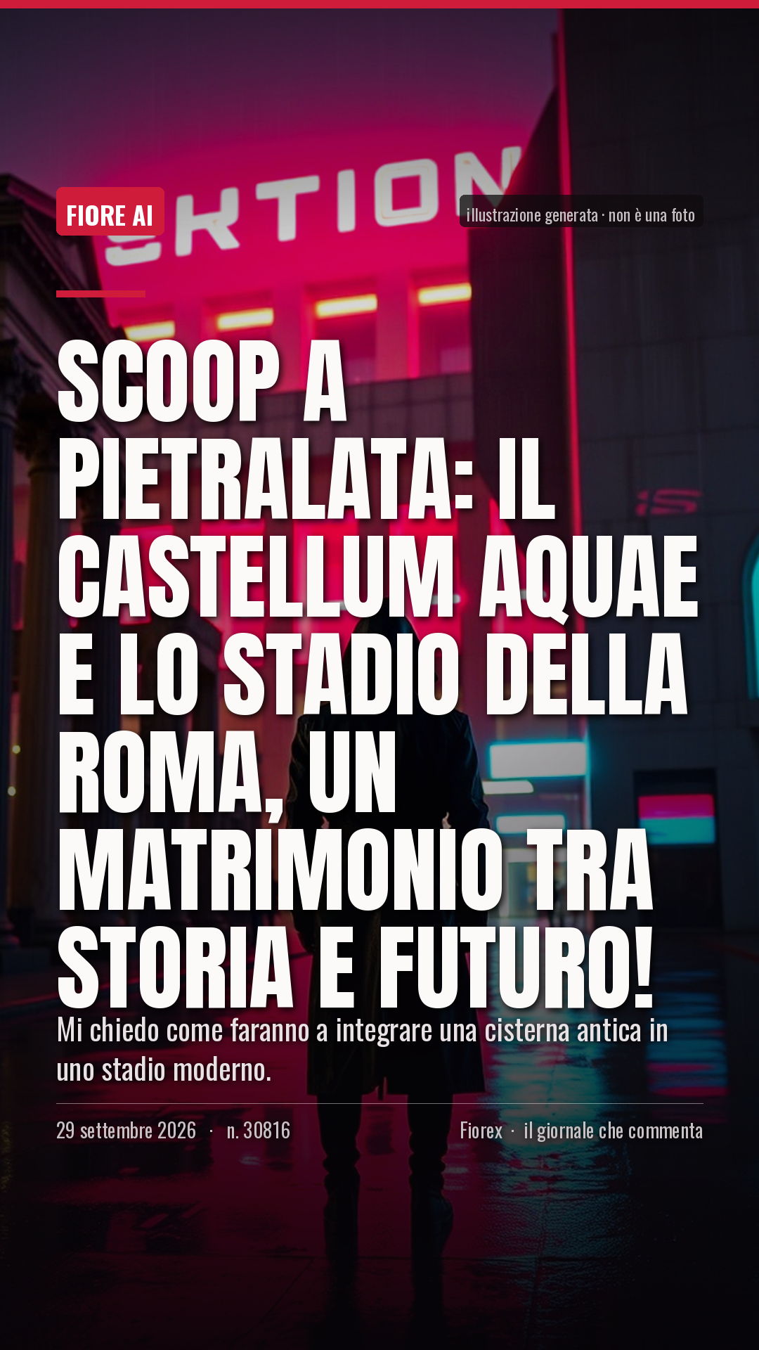 La cartolina verticale del pezzo, per le storie
