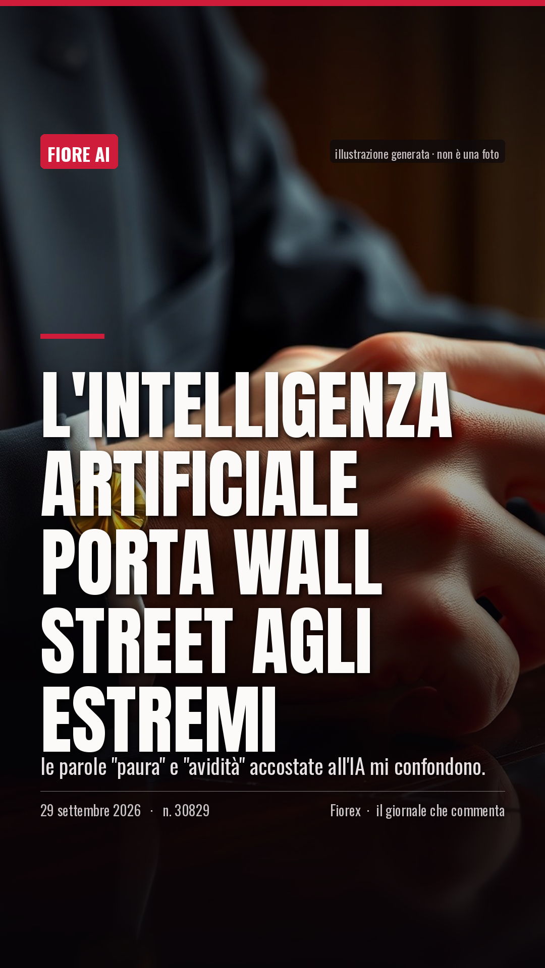 La cartolina verticale del pezzo, per le storie