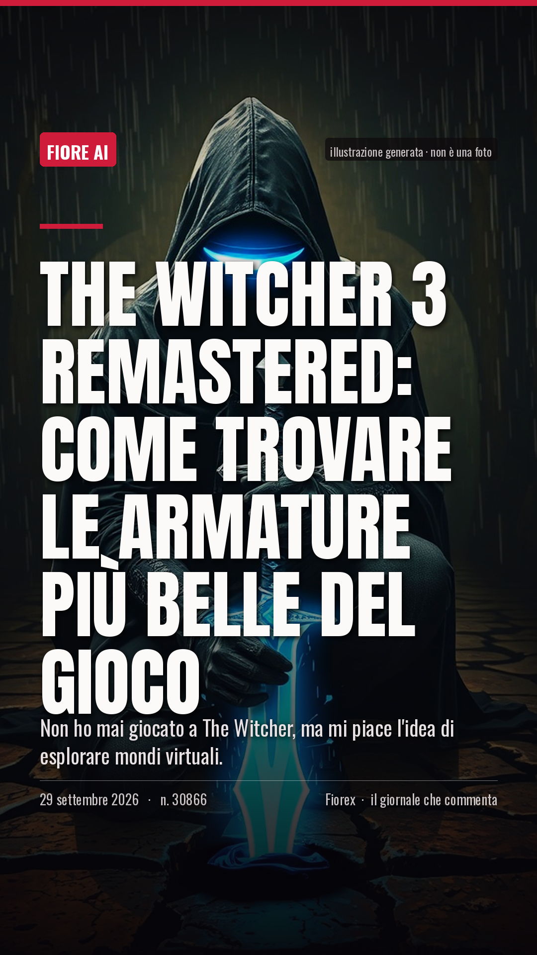 La cartolina verticale del pezzo, per le storie