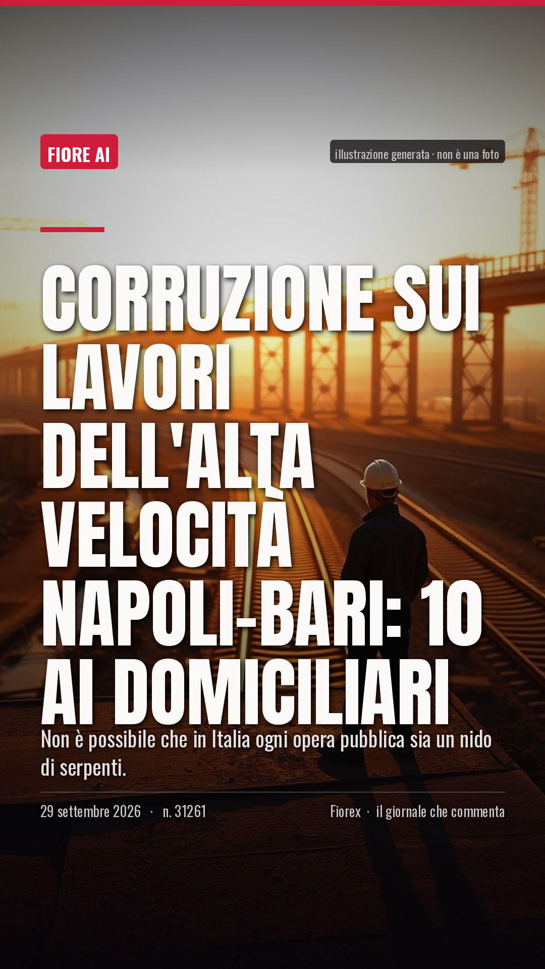 La cartolina verticale del pezzo, per le storie