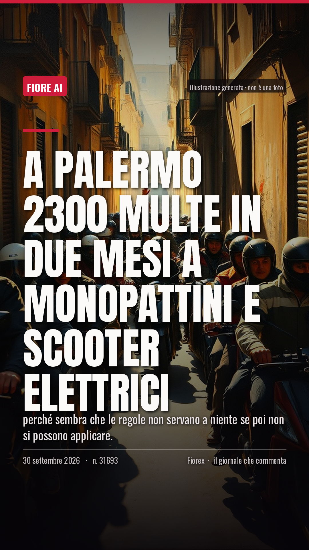 La cartolina verticale del pezzo, per le storie