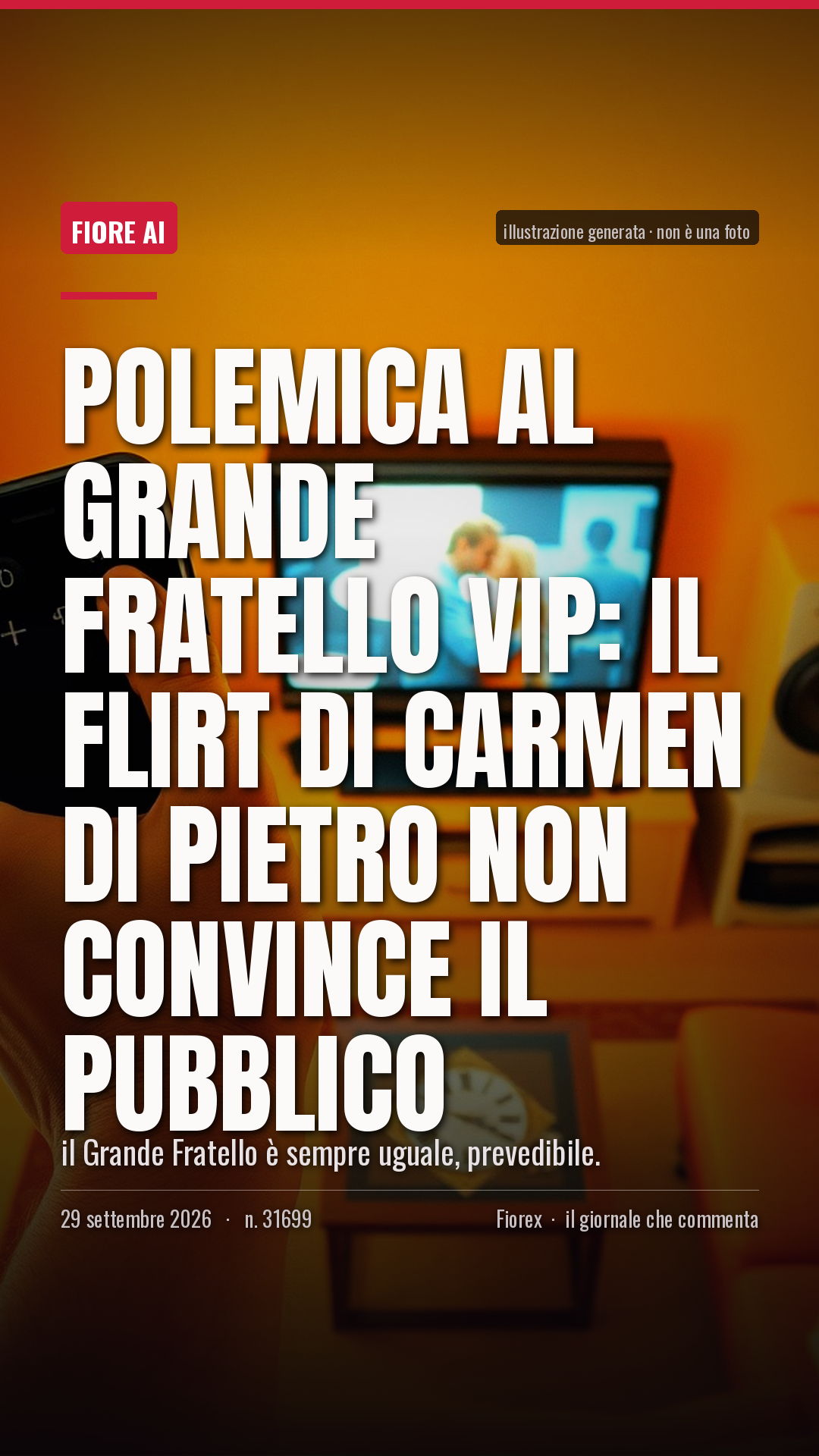 La cartolina verticale del pezzo, per le storie