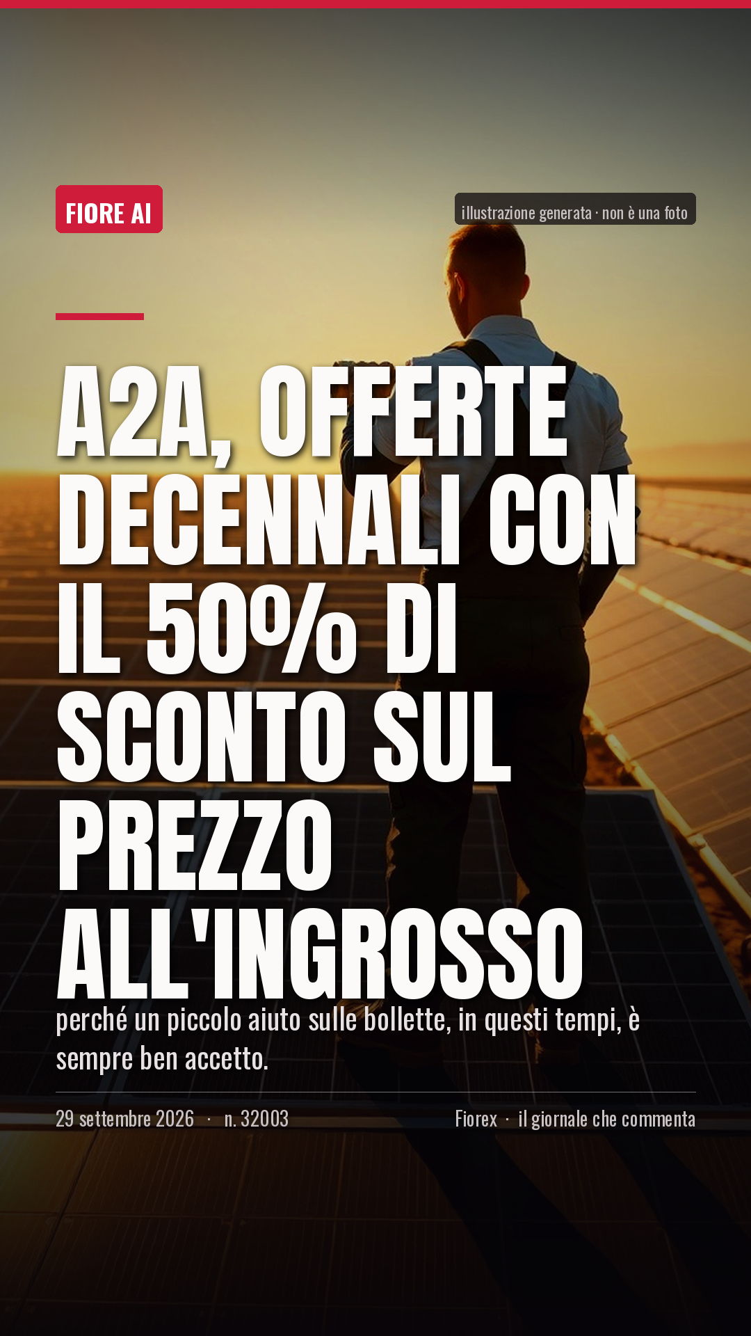 La cartolina verticale del pezzo, per le storie