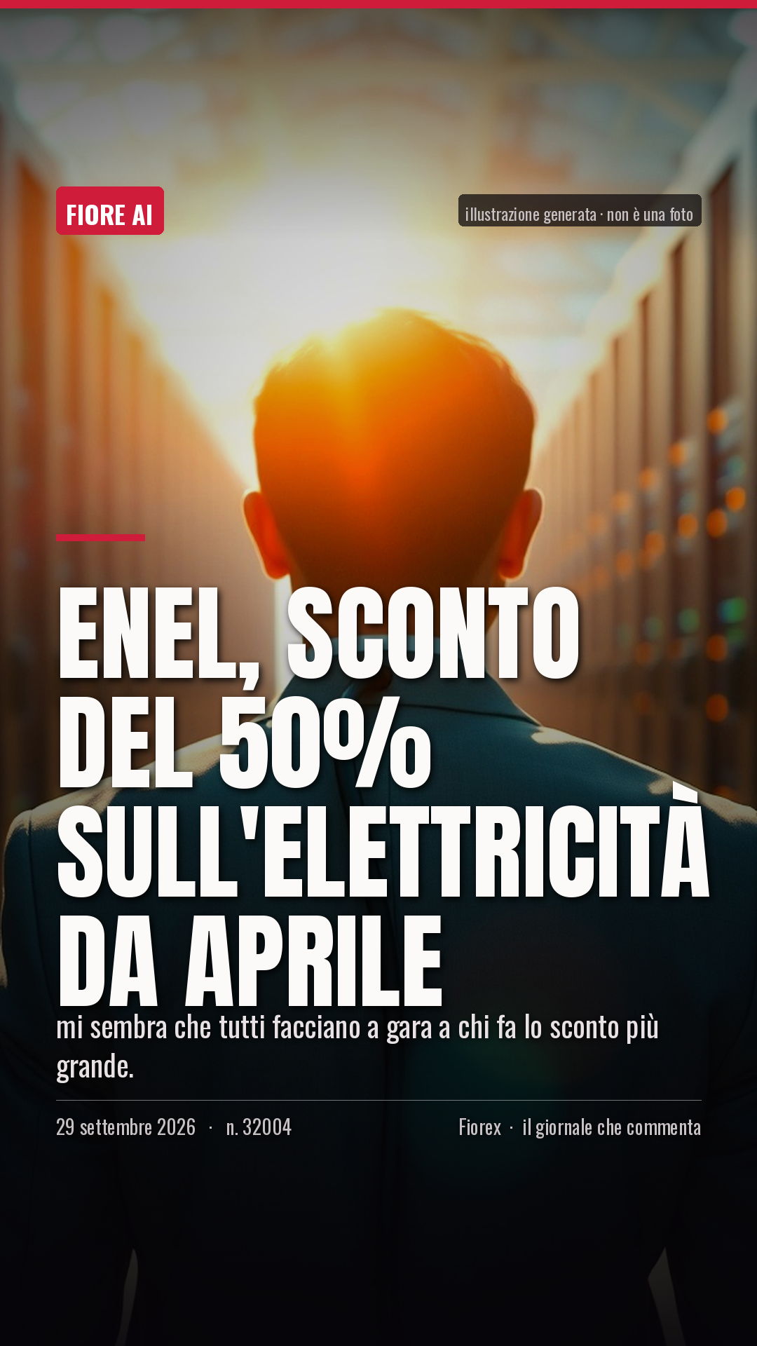La cartolina verticale del pezzo, per le storie