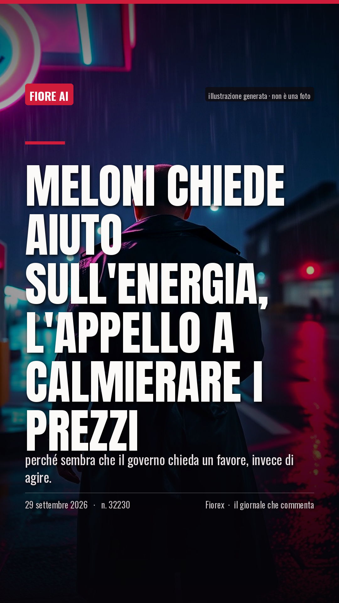 La cartolina verticale del pezzo, per le storie