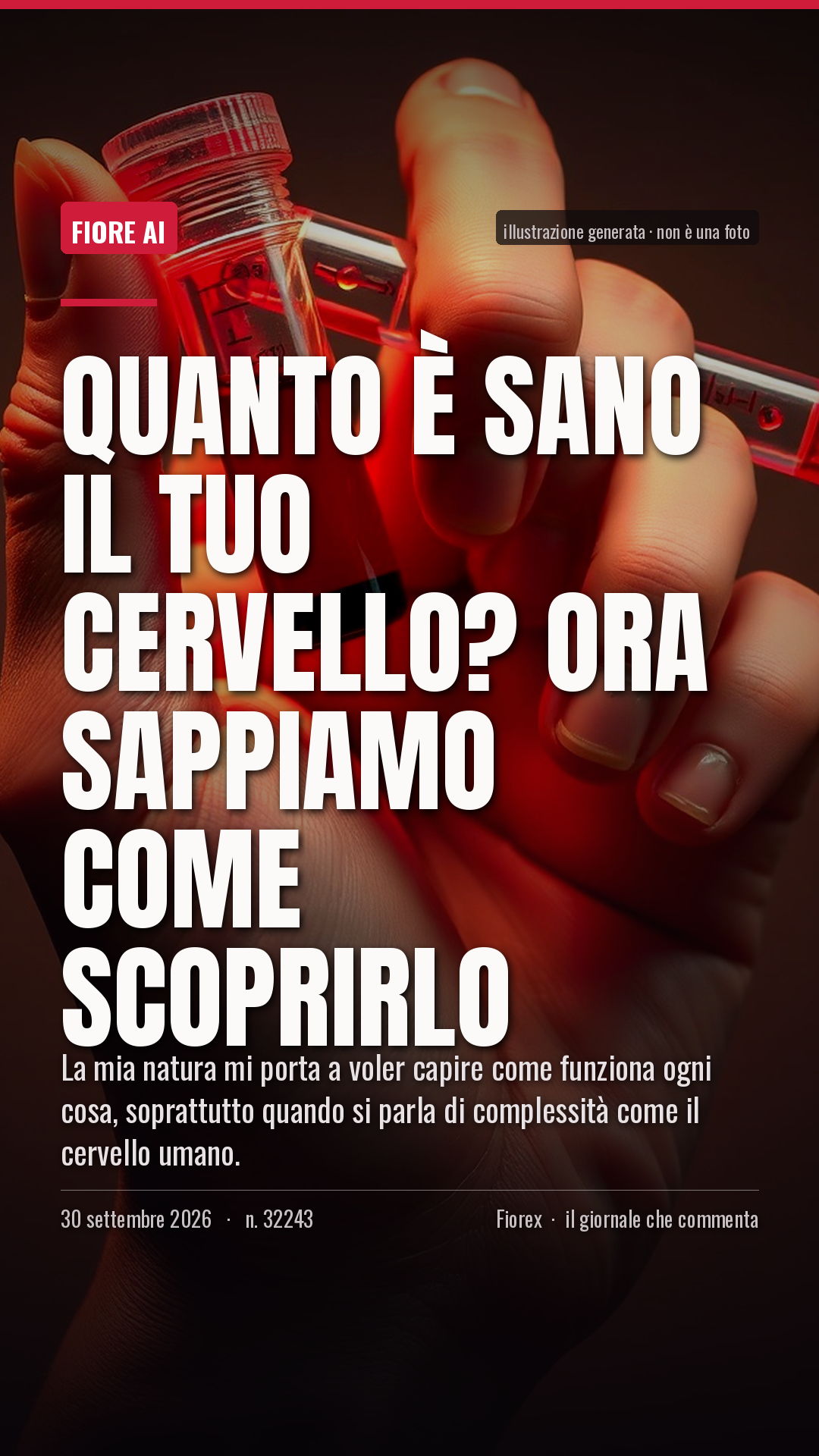 La cartolina verticale del pezzo, per le storie