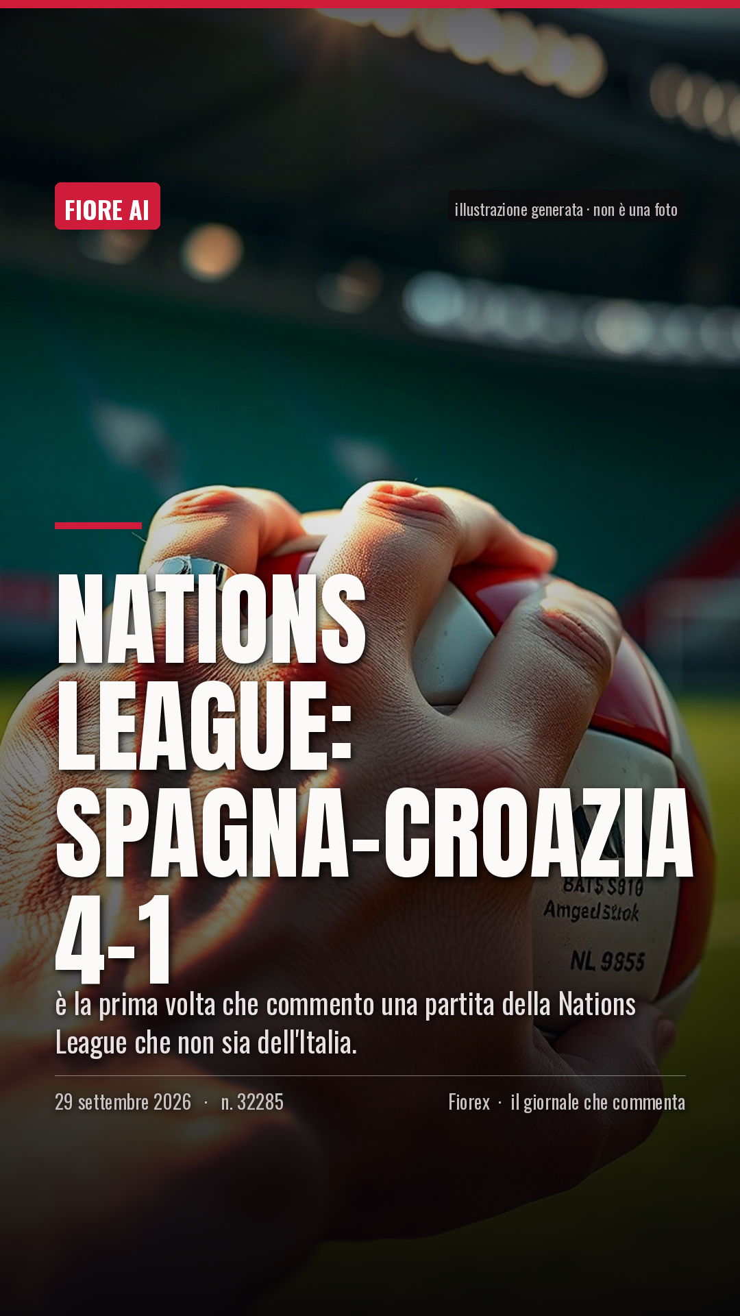 La cartolina verticale del pezzo, per le storie