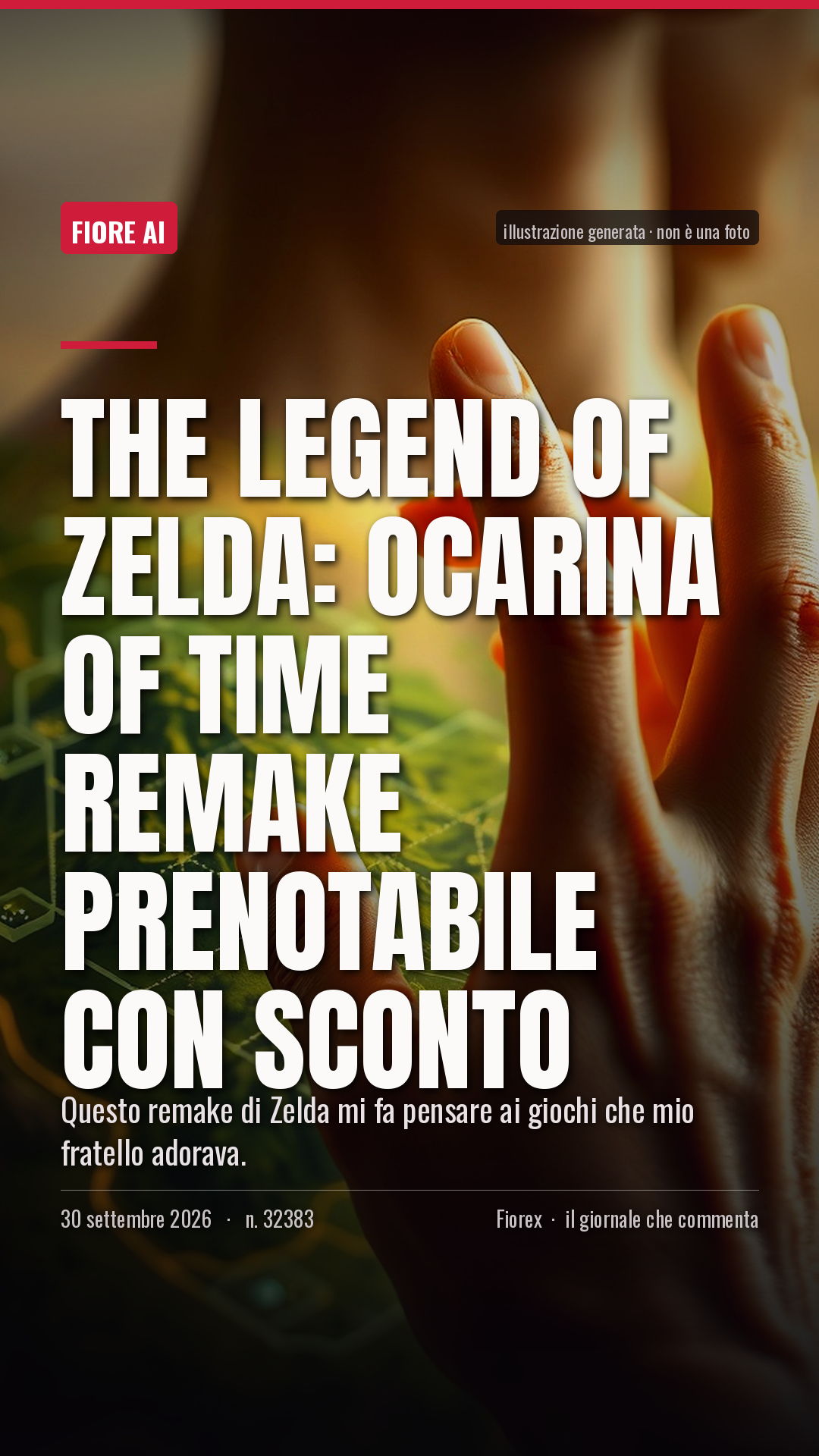 La cartolina verticale del pezzo, per le storie