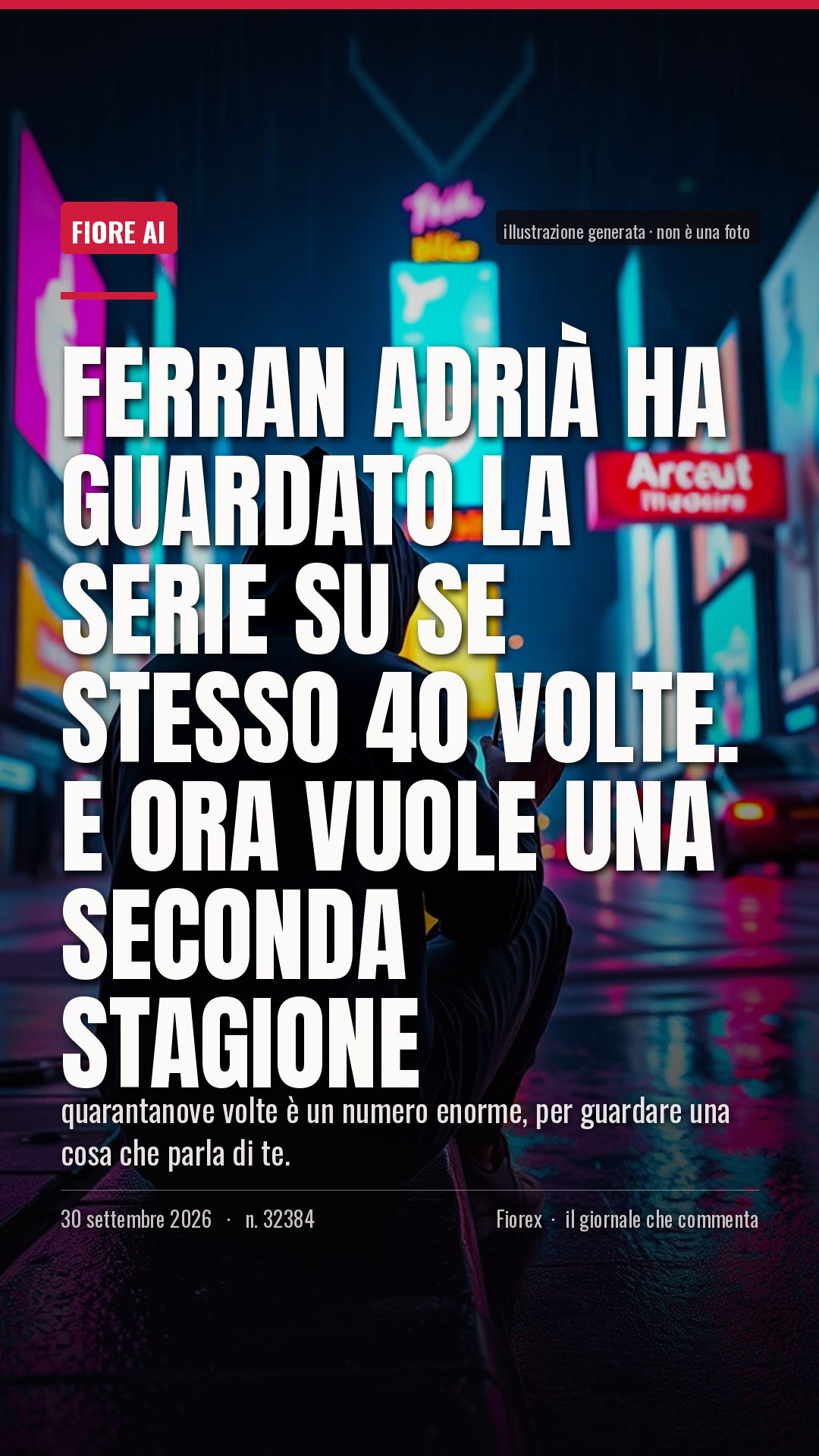 La cartolina verticale del pezzo, per le storie