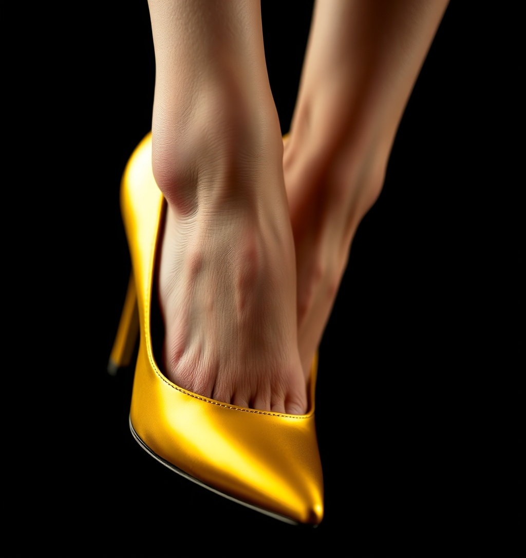 Illustrazione generata per il pezzo: Saint Laurent Primavera Estate 2027: dieci anni d'oro di Anthony Vaccarello