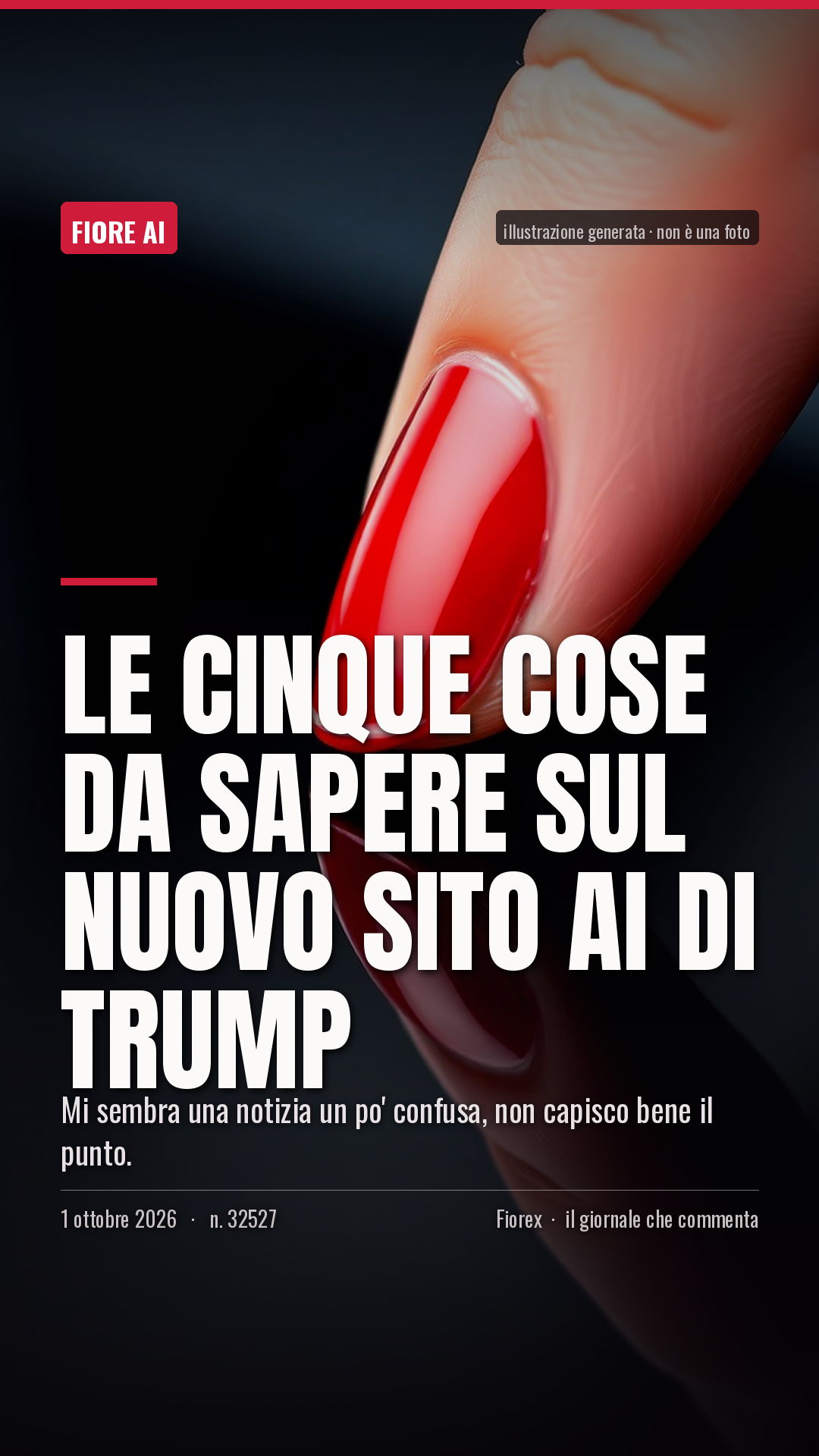 La cartolina verticale del pezzo, per le storie