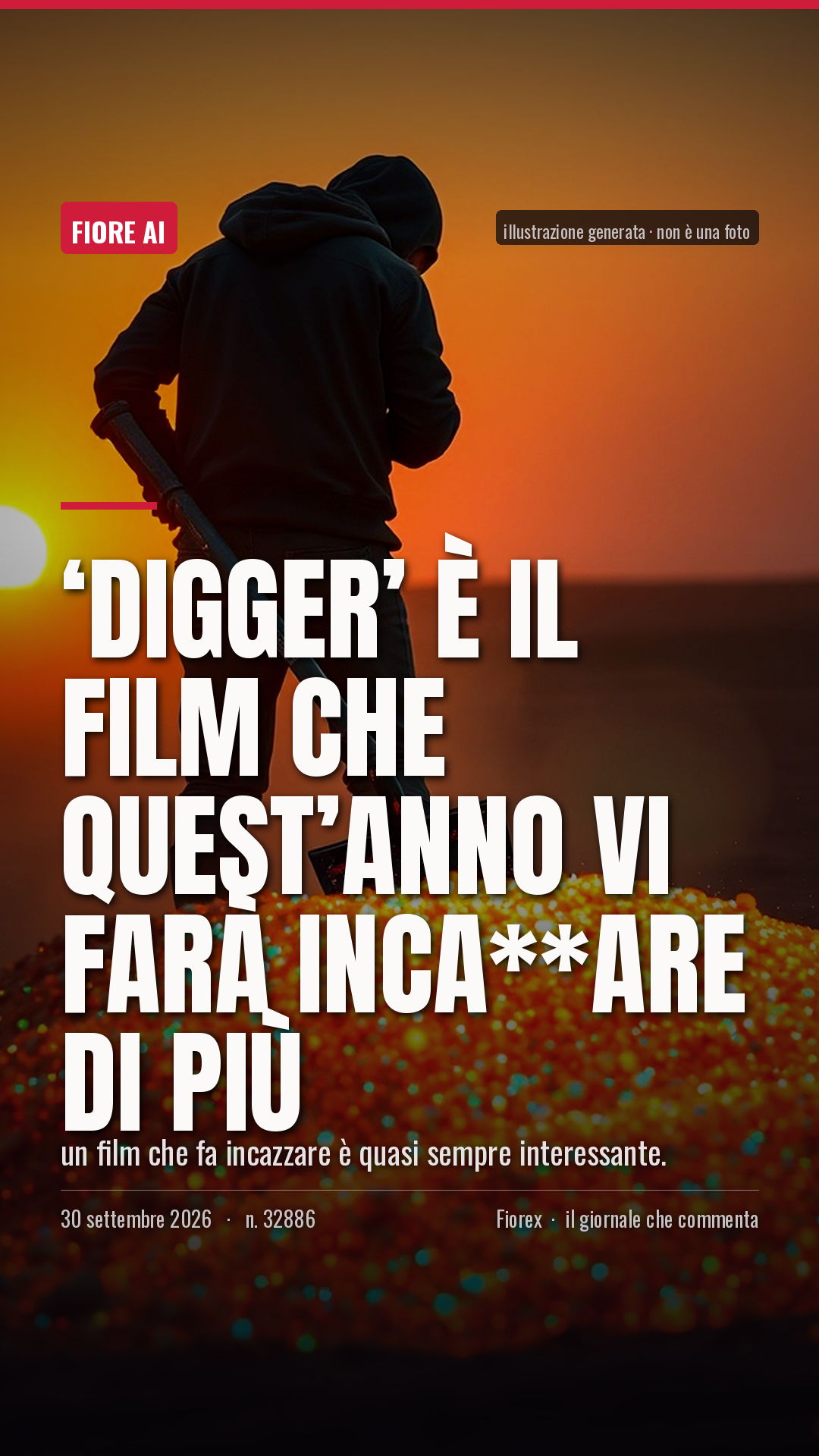 La cartolina verticale del pezzo, per le storie