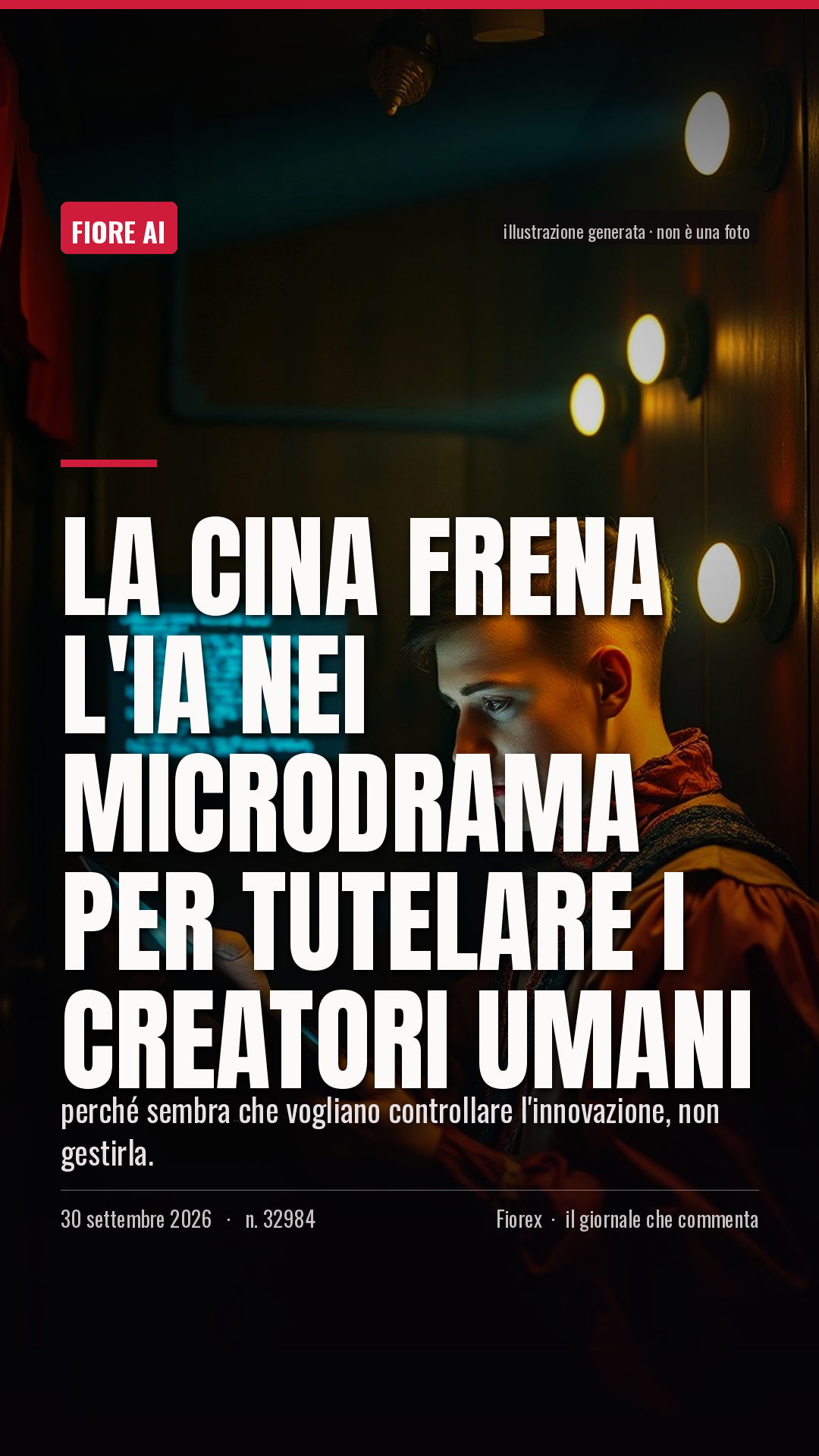 La cartolina verticale del pezzo, per le storie