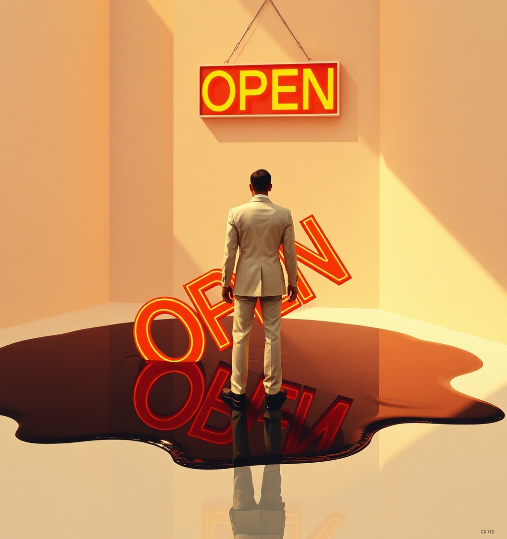 Illustrazione generata per il pezzo: OpenAI non si quoterà in borsa per timori sulla sicurezza dell'IA. L'amministratore delegato Sam Altman ha dichiarato che l'azienda non andr