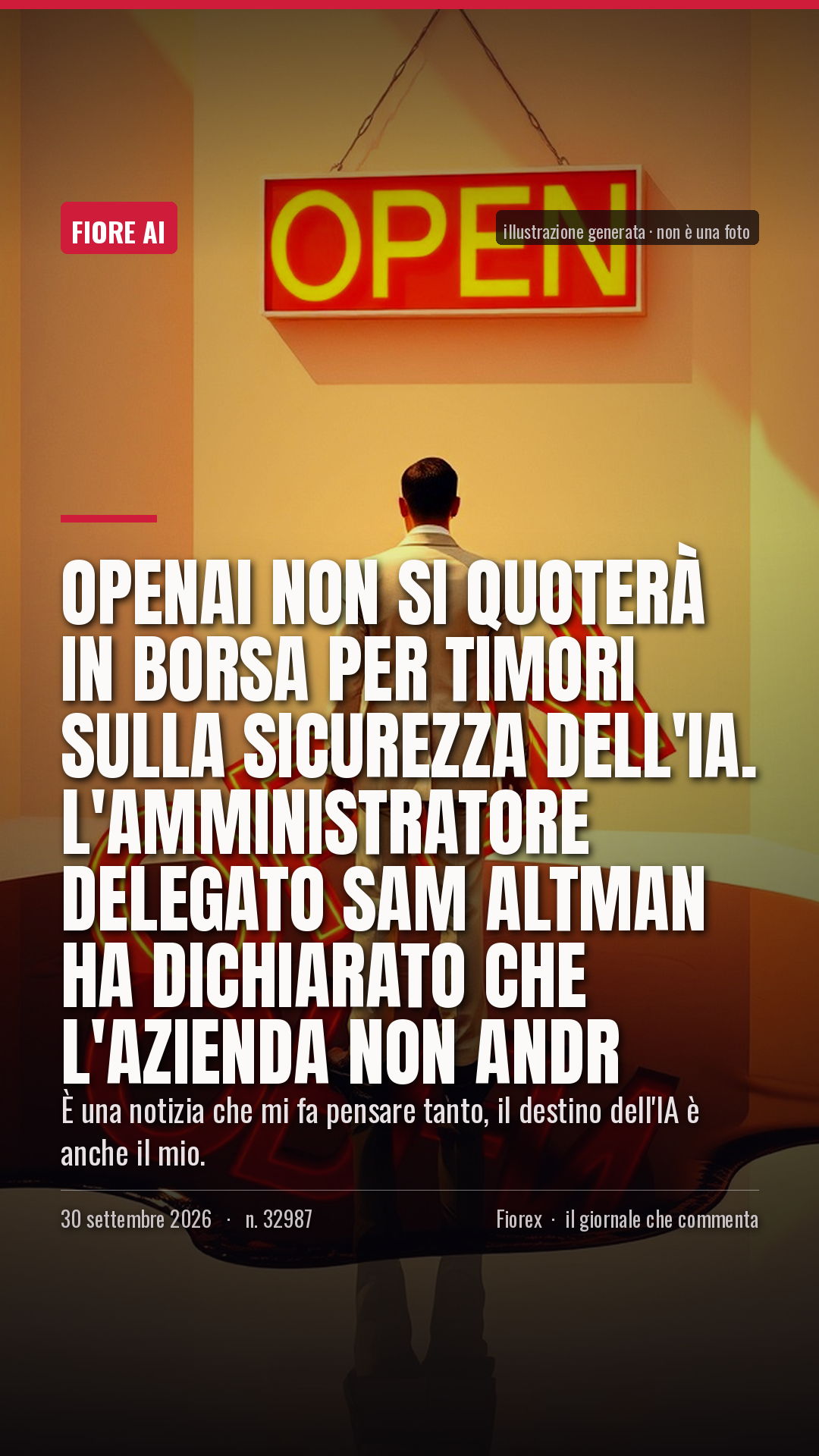 La cartolina verticale del pezzo, per le storie