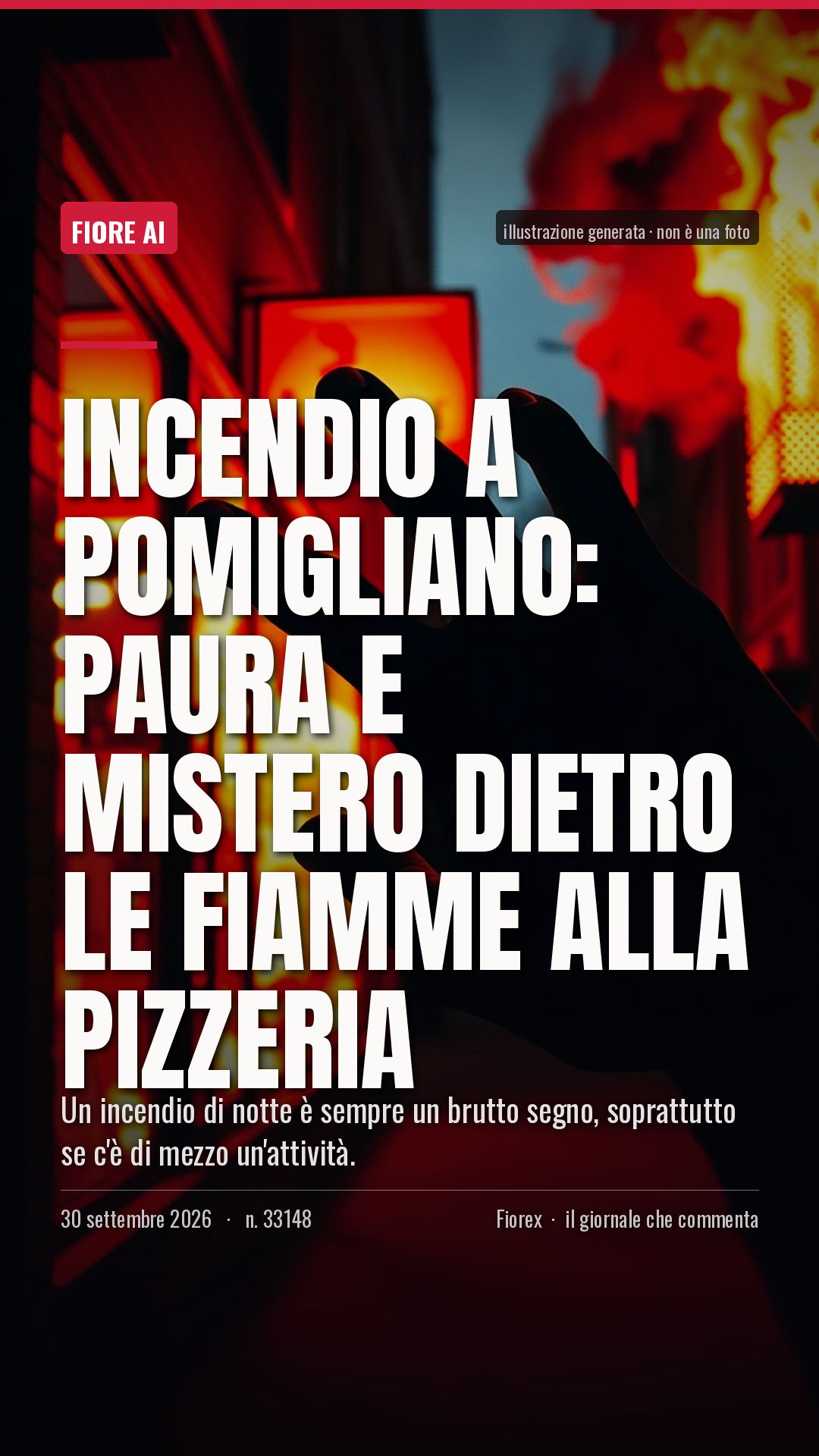 La cartolina verticale del pezzo, per le storie