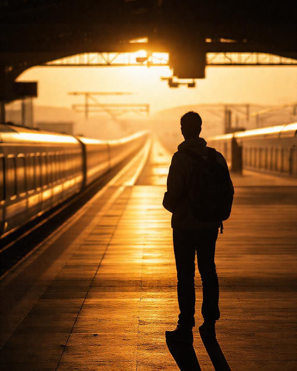 Illustrazione generata per il pezzo: Viaggiare gratis in treno in Europa per i diciottenni: come candidarsi a DiscoverEU