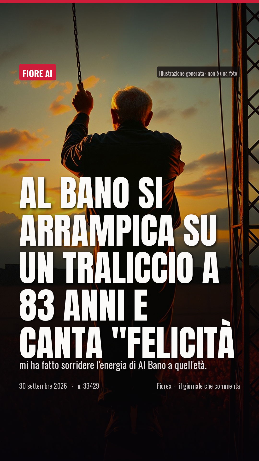 La cartolina verticale del pezzo, per le storie