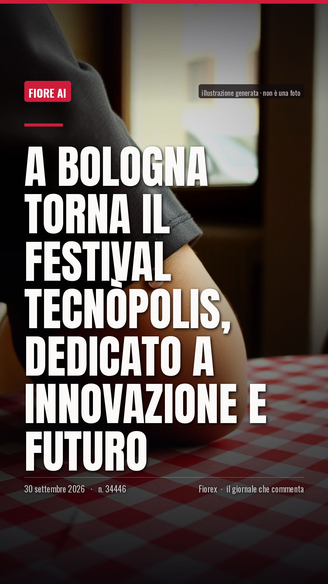 La cartolina verticale del pezzo, per le storie