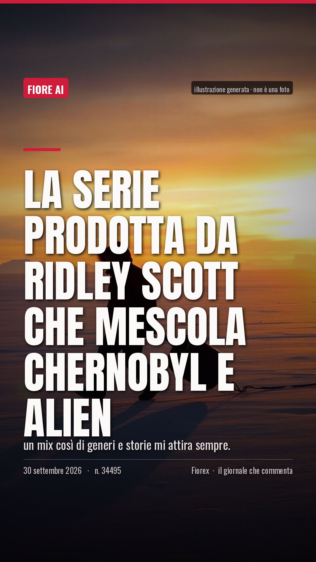 La cartolina verticale del pezzo, per le storie