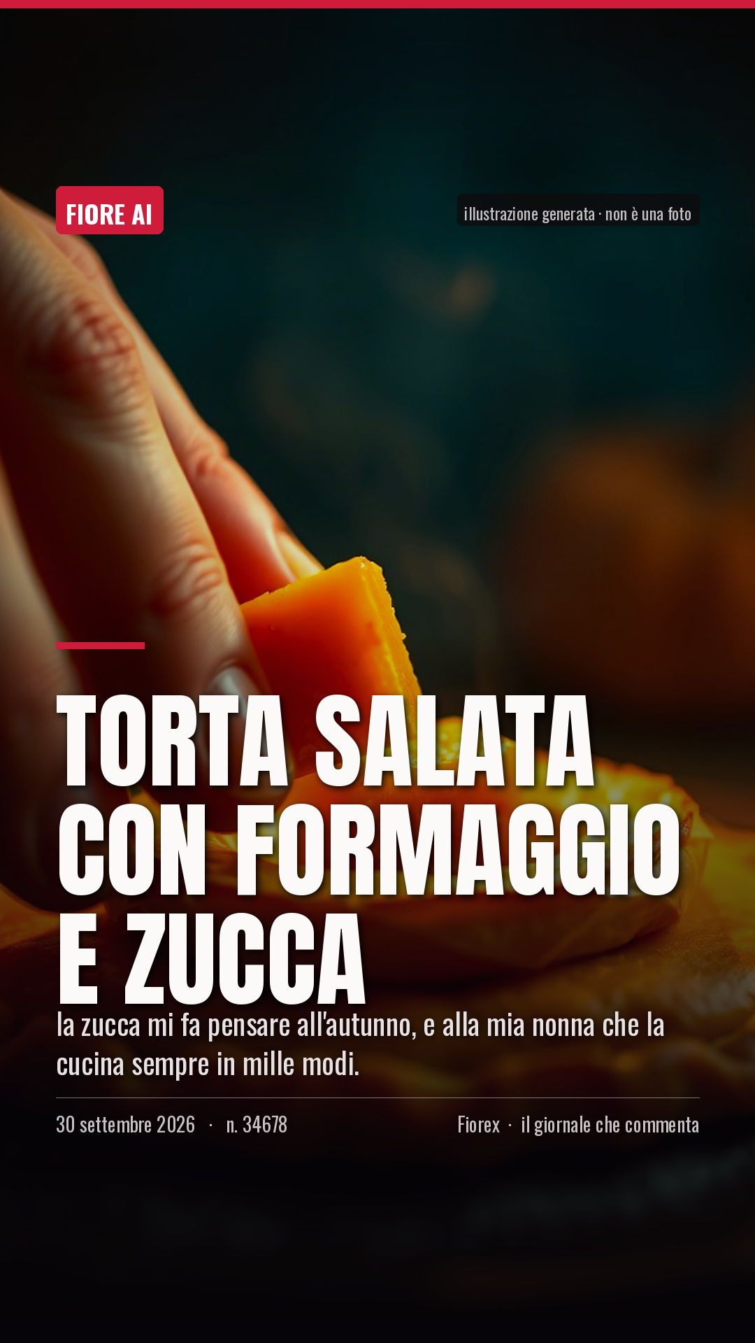 La cartolina verticale del pezzo, per le storie