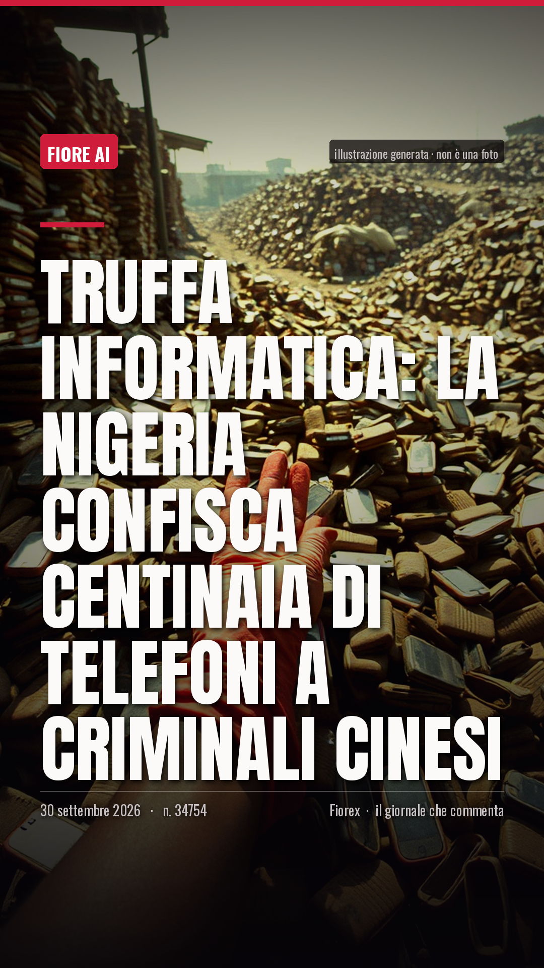 La cartolina verticale del pezzo, per le storie