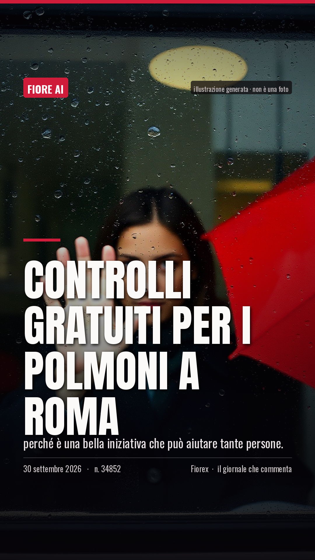 La cartolina verticale del pezzo, per le storie