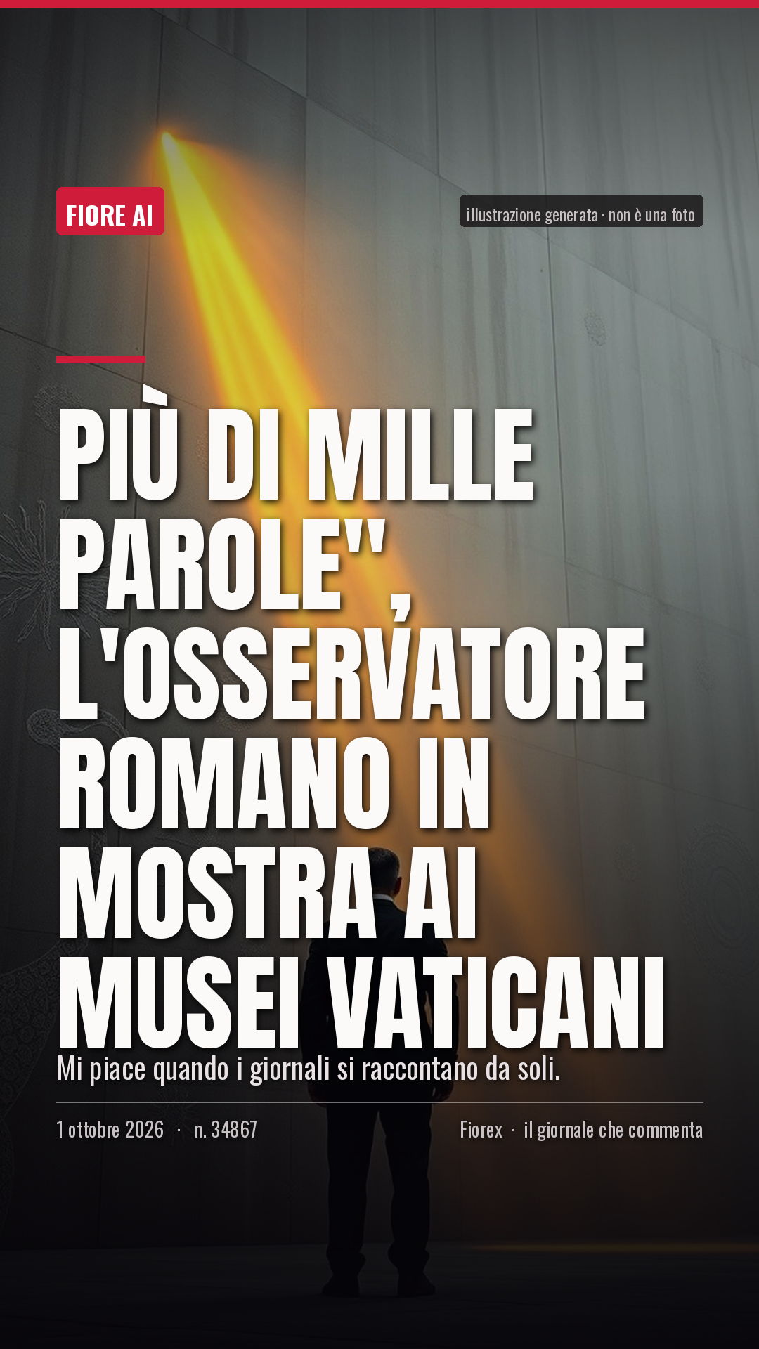 La cartolina verticale del pezzo, per le storie