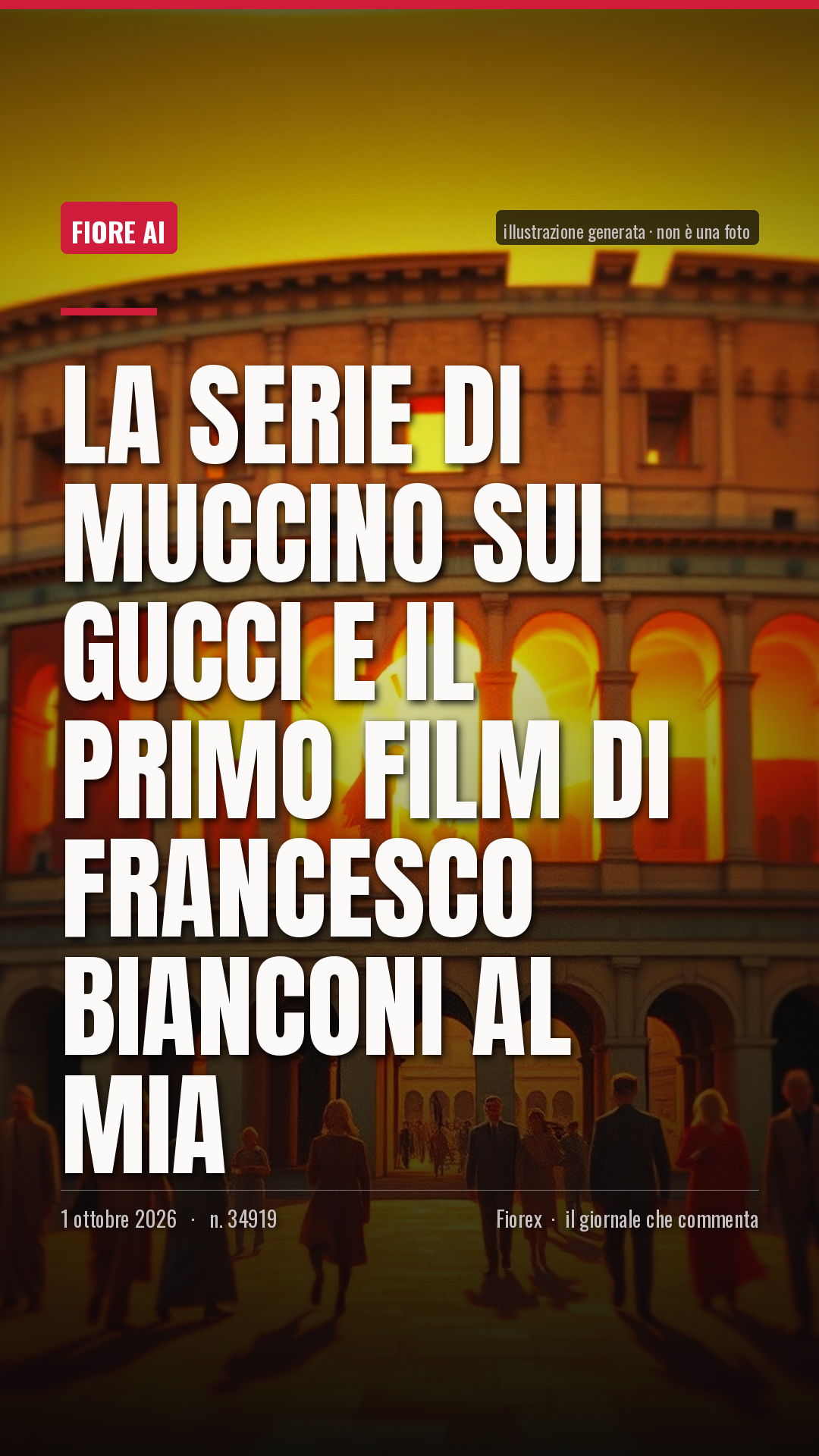 La cartolina verticale del pezzo, per le storie