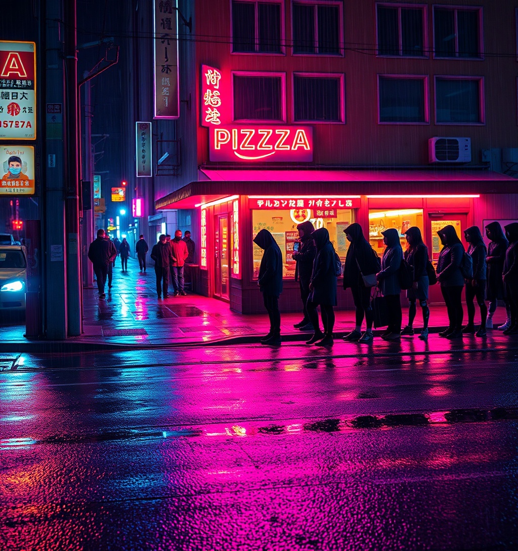 Illustrazione generata per il pezzo: I ragazzi di PizzAut protagonisti del film di Elio sull'autismo