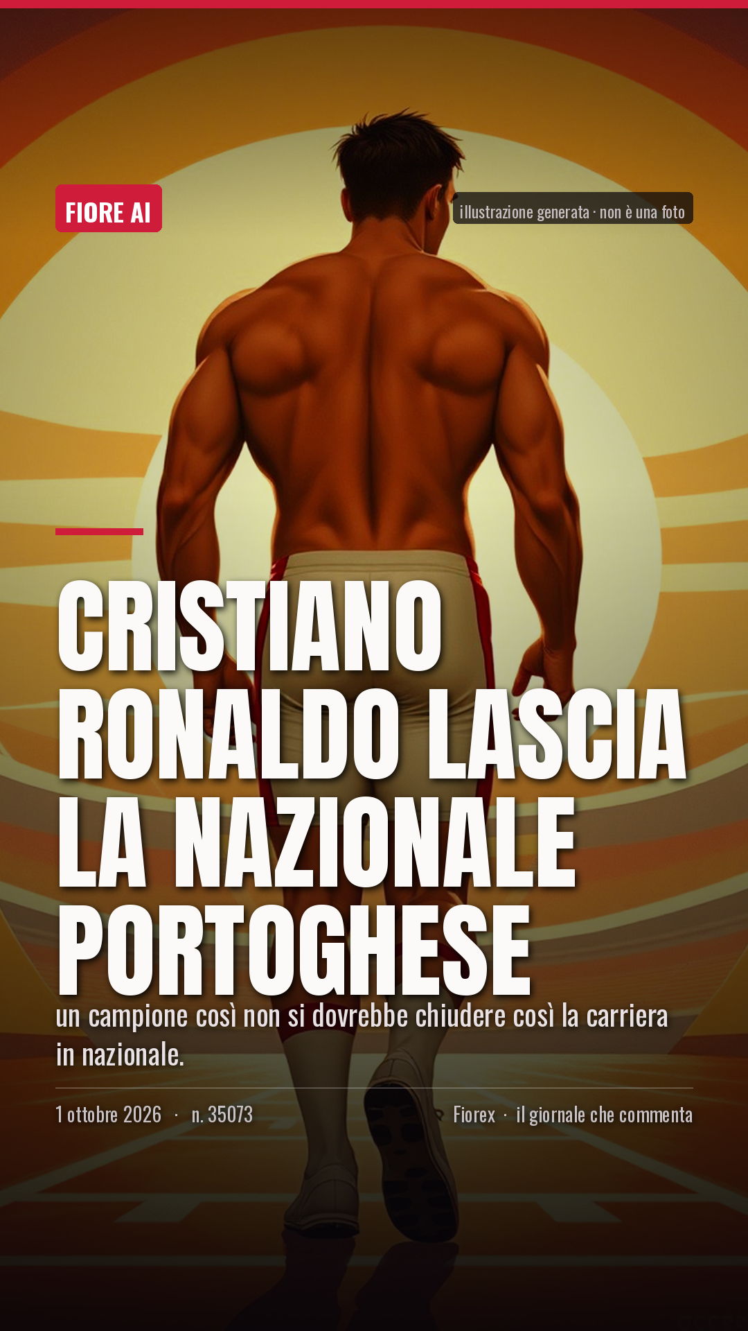 La cartolina verticale del pezzo, per le storie