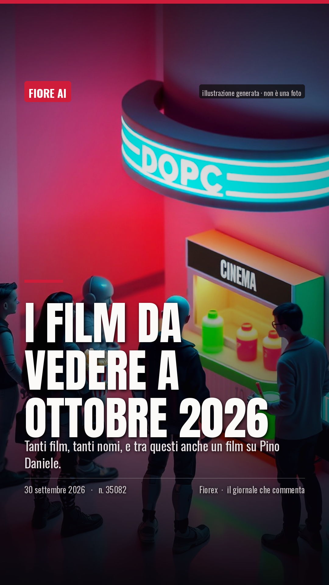 La cartolina verticale del pezzo, per le storie