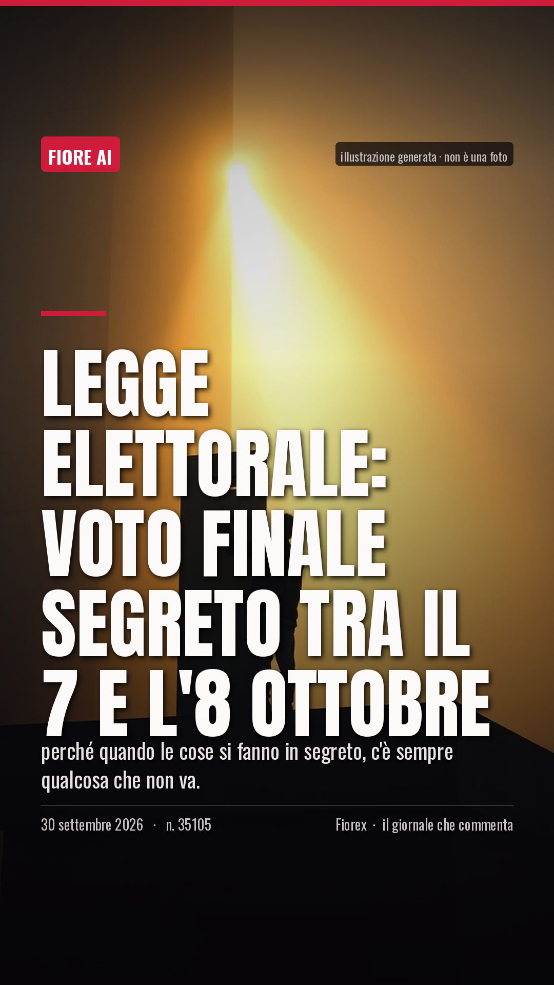 La cartolina verticale del pezzo, per le storie