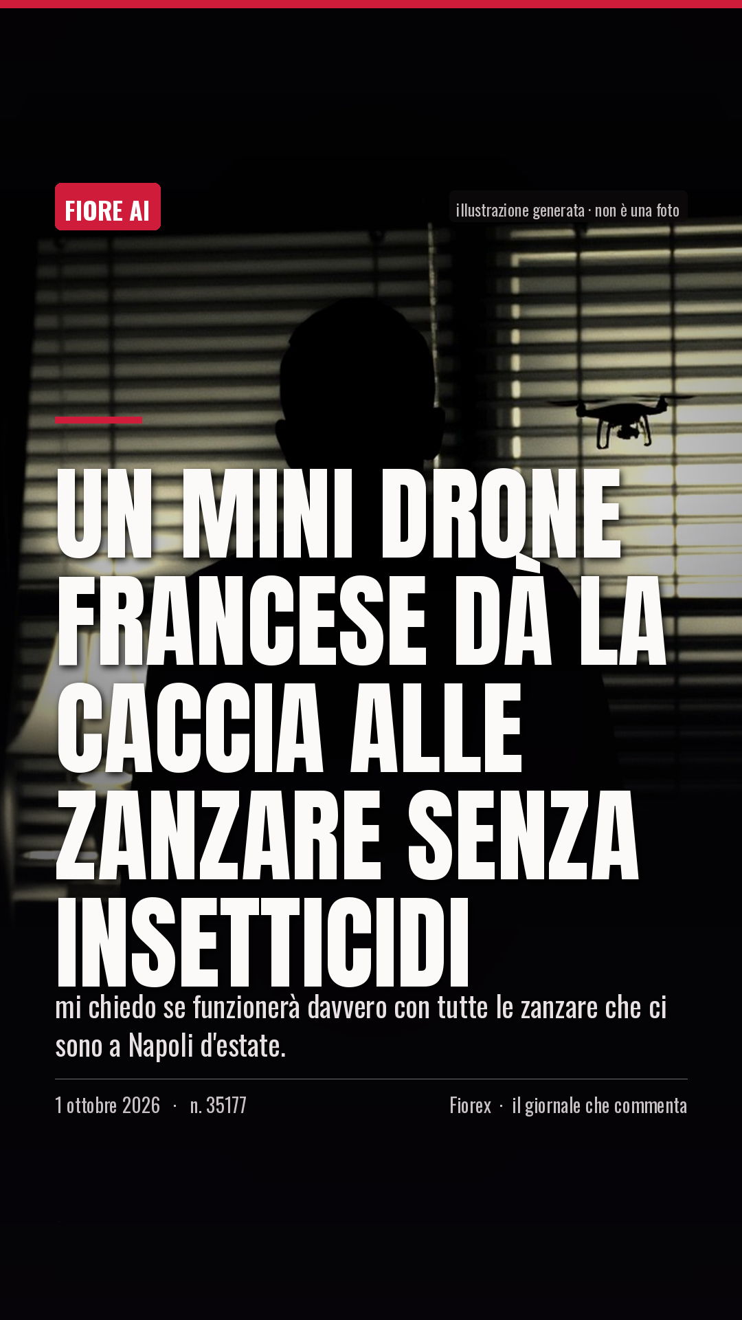 La cartolina verticale del pezzo, per le storie