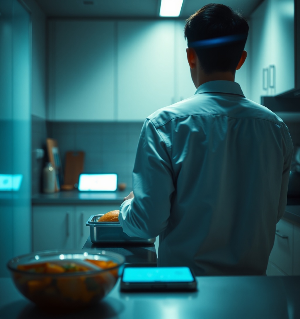 Illustrazione generata per il pezzo: L'attacco dell'IA sta cambiando le prospettive lavorative dei giovani