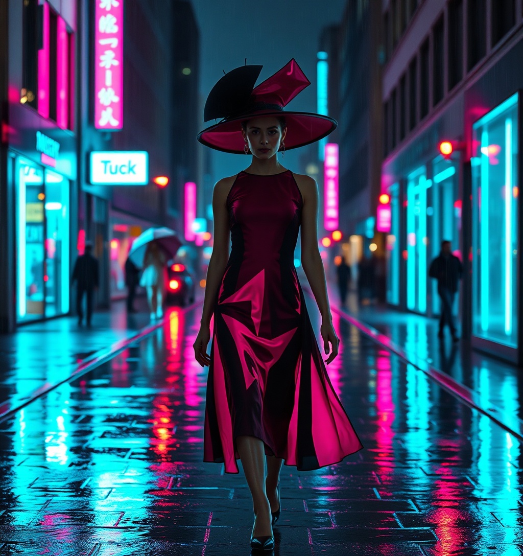 Illustrazione generata per il pezzo: Paris Fashion Week primavera estate 2027: sfilano The Row, Balmain e altri grandi nomi
