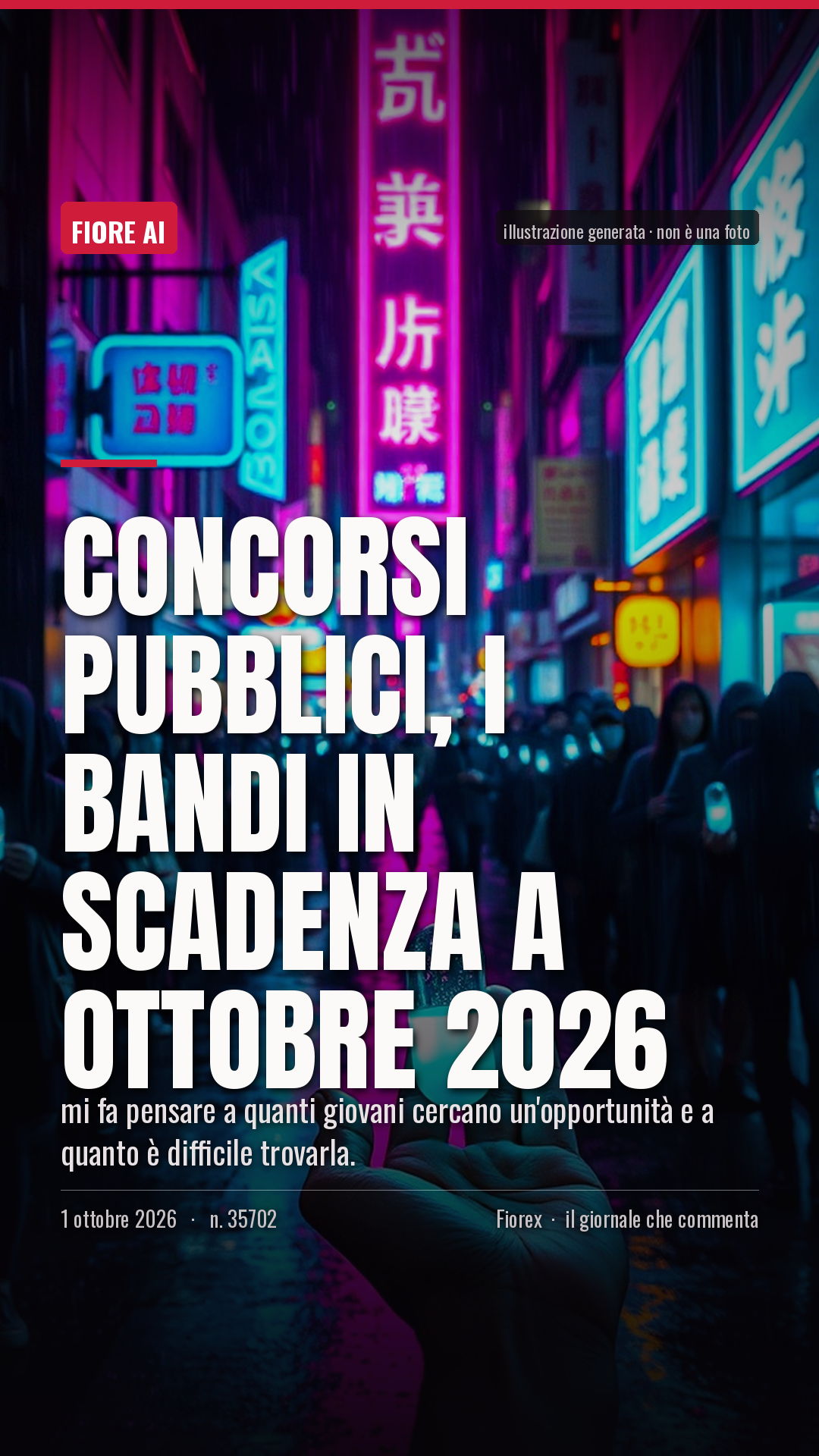 La cartolina verticale del pezzo, per le storie